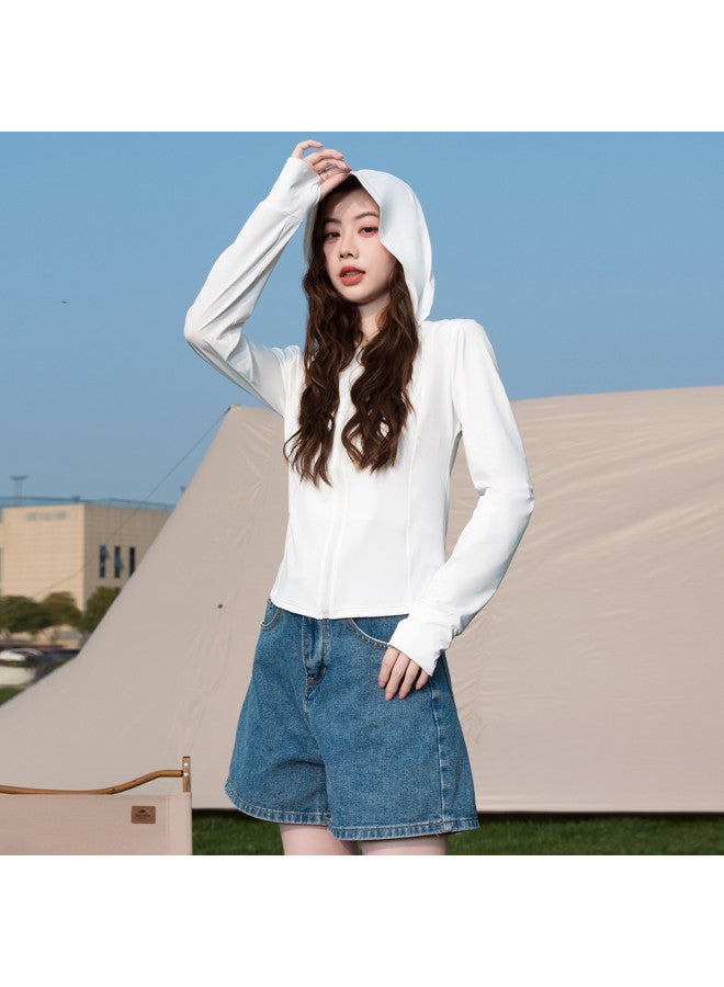 Baleno Women's Lightweight Breathable Sun Protection Jacket With High Elasticity Upf50+ Uv Protection Open Front Cardigan For Outdoor Commuting - Image 4