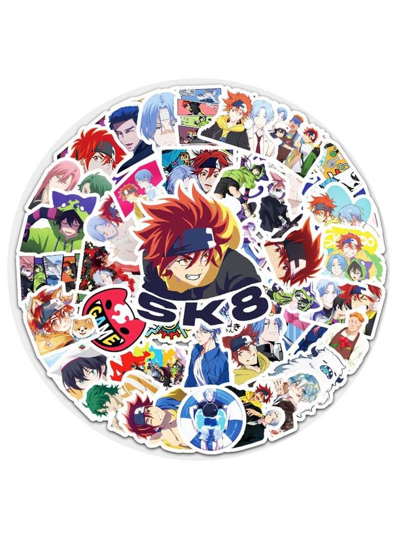 general 50-Piece SK8 The Infinity Cute Vinyl Waterproof Sticker