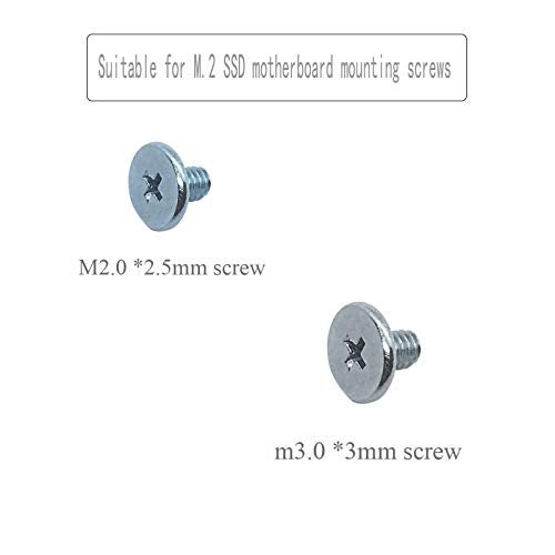 SGTKJSJS M.2 NVME PCIe SSD PS5 Mounting Screws for ASUS, MSI, Gigabyte Motherboards - 17 Pieces - Image 4