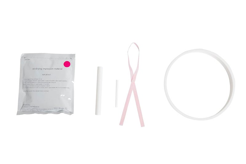 Reece Studio Baby’s Print Clay Keepsake Kit, Newborn Handprint and Footprint Maker, Hanging Keepsake or Christmas Ornament, Gender-Neutral Gift for New and Expecting Parents, Pink - Image 2