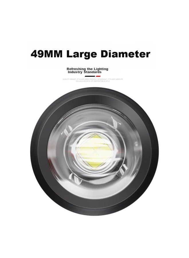 SupFire Flashlight, High Brightness, Long Battery Life, Long-Range Illumination, Military-Grade Brightness, Outdoor And Home Use, Sky- Piercing Light, 100000 Lumens - Image 4
