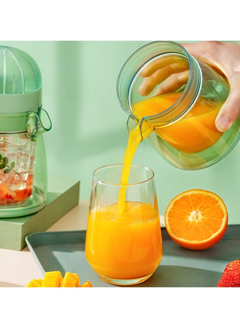 general Portable Manual Juicer Cup Multifunctional Small Fruit Juicer Two-Way Juice Cup Orange and Lemon Juicer - Image 3