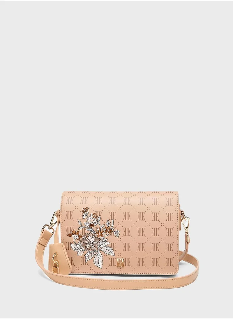 ELLE Flap Over Crossbody