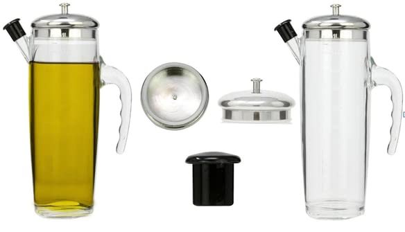 DiBha Acrylic Leak Proof Oil Bottle, Oil Dispenser, Cooking Oil Bottle, Oil Container For Daily Use in Kitchen, Color-Transparent (Capacity- 250 ml) - Image 3