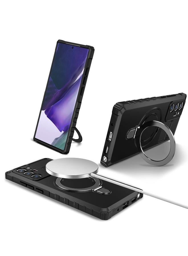 S-TOP Case For Samsung Galaxy Note20 Ultra MagSafe Magnetic Holder Phone Case - Image 1