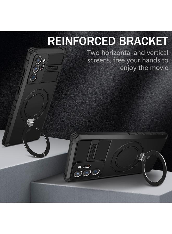 S-TOP Case For Samsung Galaxy Note20 Ultra MagSafe Magnetic Holder Phone Case - Image 3
