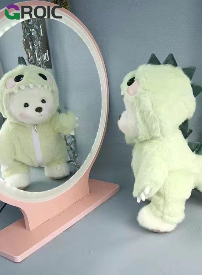 GROIC Joint Teddy Bear Doll Clothes, 30CM Plush Doll Clothes Set, Cute Stuffed Animal Clothing Accessories Gift for Kids Girls Women Birthday (Dinosaur Suit, No Bear) - Image 2