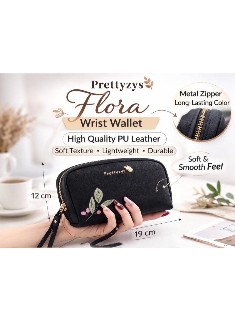Prettyzys Flora Women’s Wrist Wallet - Image 5