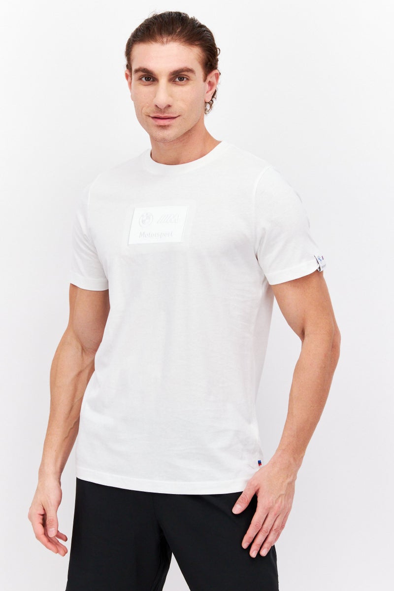 PUMA Men Sportswear Fit Outdoor Short Sleeve T-Shirt, White - Image 1