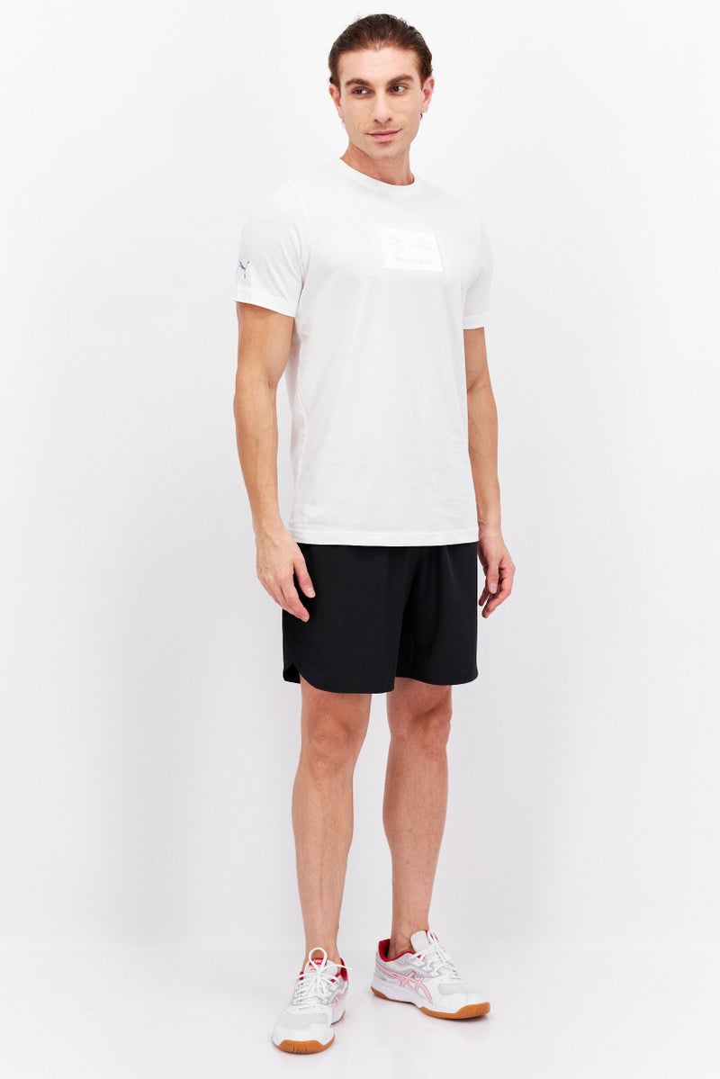 PUMA Men Sportswear Fit Outdoor Short Sleeve T-Shirt, White - Image 4