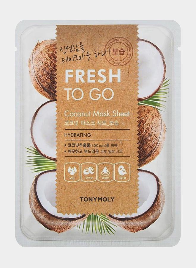 Fresh To Go Coconut Mask Sheet - Hydrating