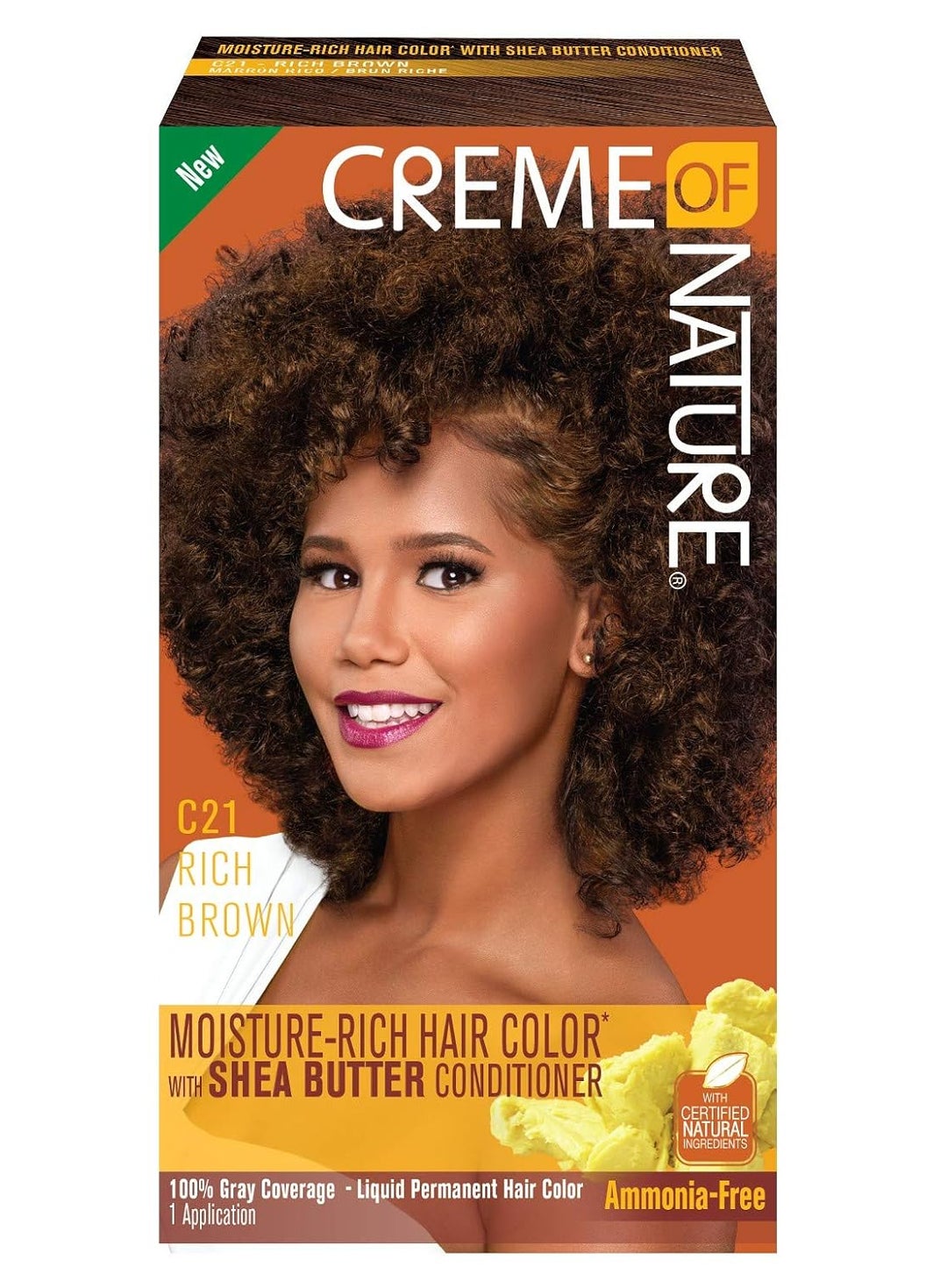 Creme of Nature Creme Of Nature Color C21 Rich Brown Kit 6 Pack 