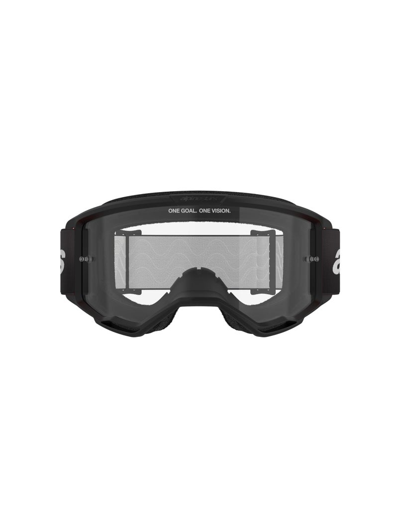 Alpinestars Vision 3 MX ATV MTB Off Road Goggle (Black - Clear Lens) - Image 3