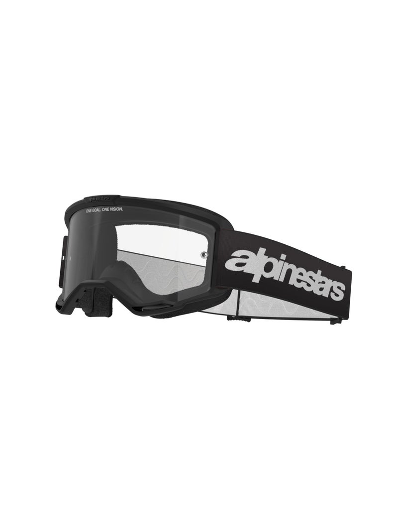 Alpinestars Vision 3 MX ATV MTB Off Road Goggle (Black - Clear Lens) - Image 5