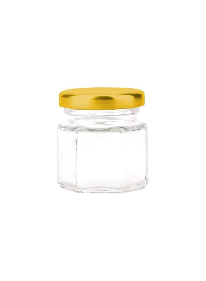 The Bros 30 Pack Small Glass Jars with Lids, 1.5 oz 45ml Mini Honey Jars with Gold Lids, Stirring Sticks, Candle Jars for Candle Making, Great for Gifts, Crafts, Weddings, Party Favors - Image 3