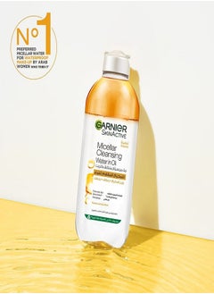 Garnier Micellar Cleansing Water In Oil Face Eyes Lips & Daily Make-up Remover - 400ml  - Image 4