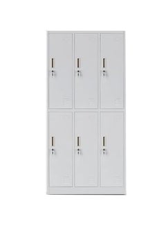 Protector PROTECTOR 6 Door Metal Locker, Employee Storage Cabinet, School Locker, Hospital, Gym Locker and Locker  - Image 2