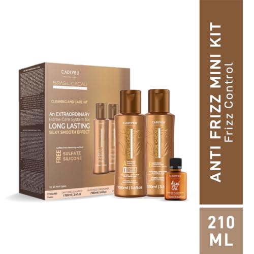 Cadiveu Brasil Cacau Mini Kit Sulfate Free, normal, 210 ml - Image 2