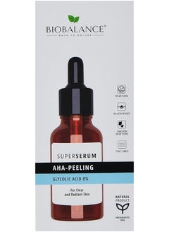 Bio Balance Biobalance Superserum Aha-Peeling, Glycolic Acid 8%, Natural Product  - Image 2