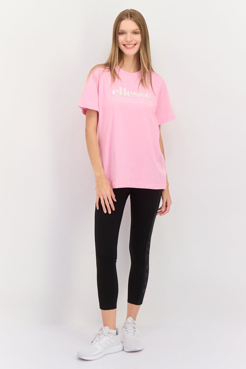 Ellesse Women Sportswear Fit Short Sleeve Outdoor Top, Pink - Image 2