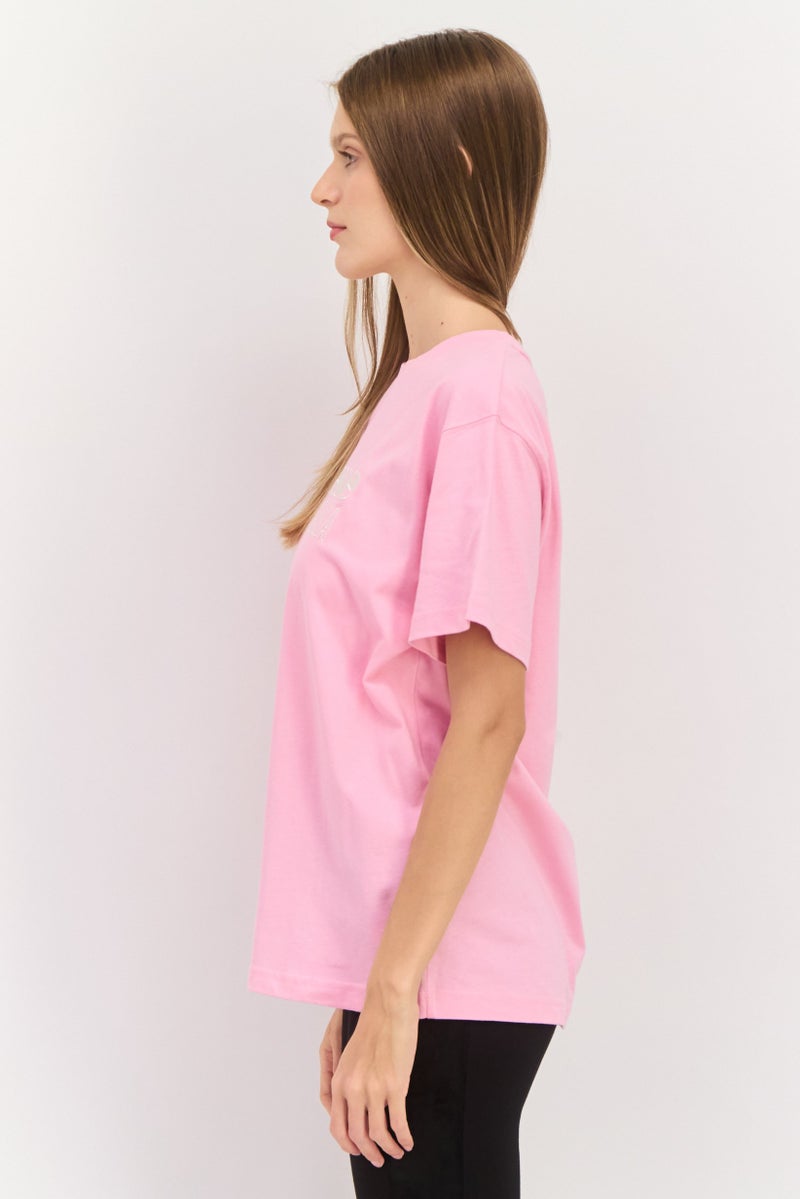 Ellesse Women Sportswear Fit Short Sleeve Outdoor Top, Pink - Image 3