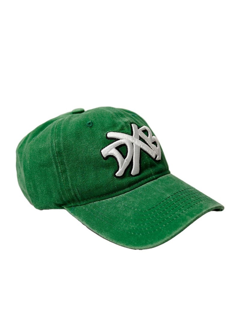 Dubshi Dubai Cap with Embroidery Green - Image 3