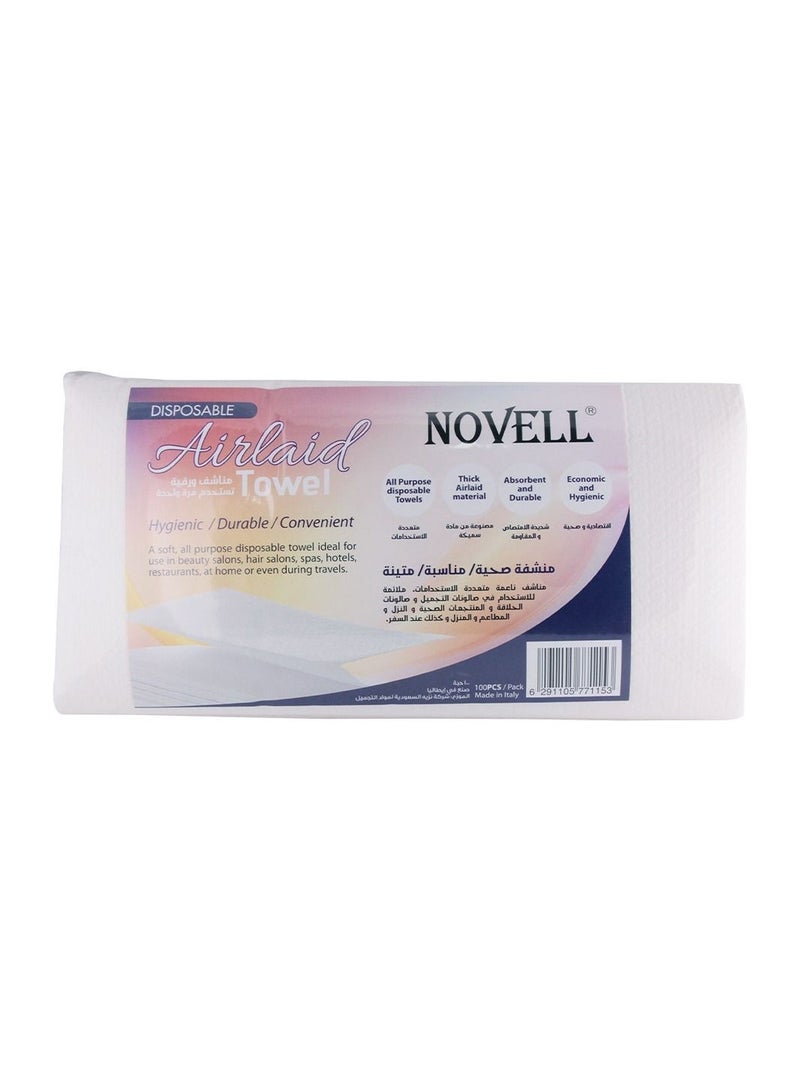 NOVELL Non Woven Airlaid Towel 100Pcs