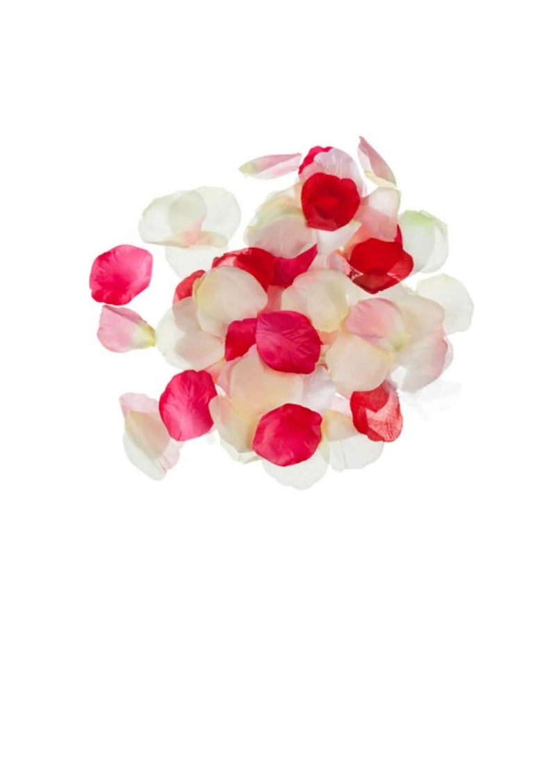 بتلات الورد الساتان الفضفاضة مختلطة 100 قطعة - Image 1