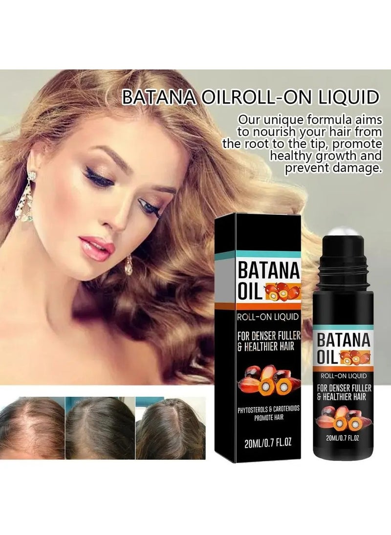 AS SEEN ON TV - Batana Oil For Hair Growth, Natural And Safe Nourishing Hair Care Oil,  Moisturizing Batana Oil Butter For Hair Loss Treatments, Organic Hair Growth Essence For All Hair Types, (D 20ml) - Image 1