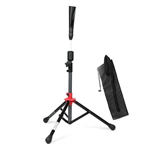 McHom Baseball & Softball Batting Tee - Hitting Travel Tee | Adjustable Height | Portable & Collapsible | Tripod Base - Image 1
