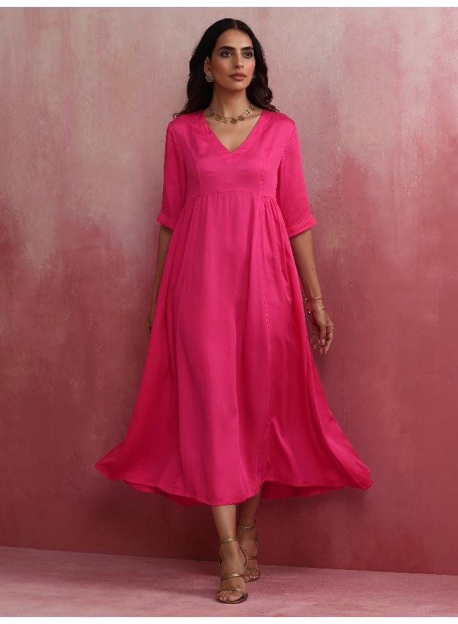 ترو برونز trueBrowns Modal Pink Dress  - Image 1