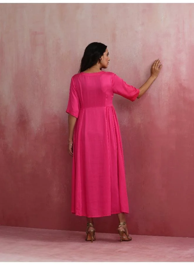 ترو برونز trueBrowns Modal Pink Dress