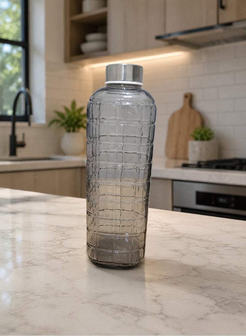 Imported Glass water bottle 1 liter
