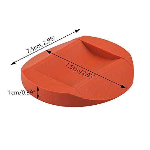 AIFUDA 6 Pcs Rubber Furniture Caster Cups, AIFUDA Furniture Coasters Anti-Sliding Floor Grip Floor Protectors for All Floors & Wheels of Furniture, Sofas and Bed - Image 3