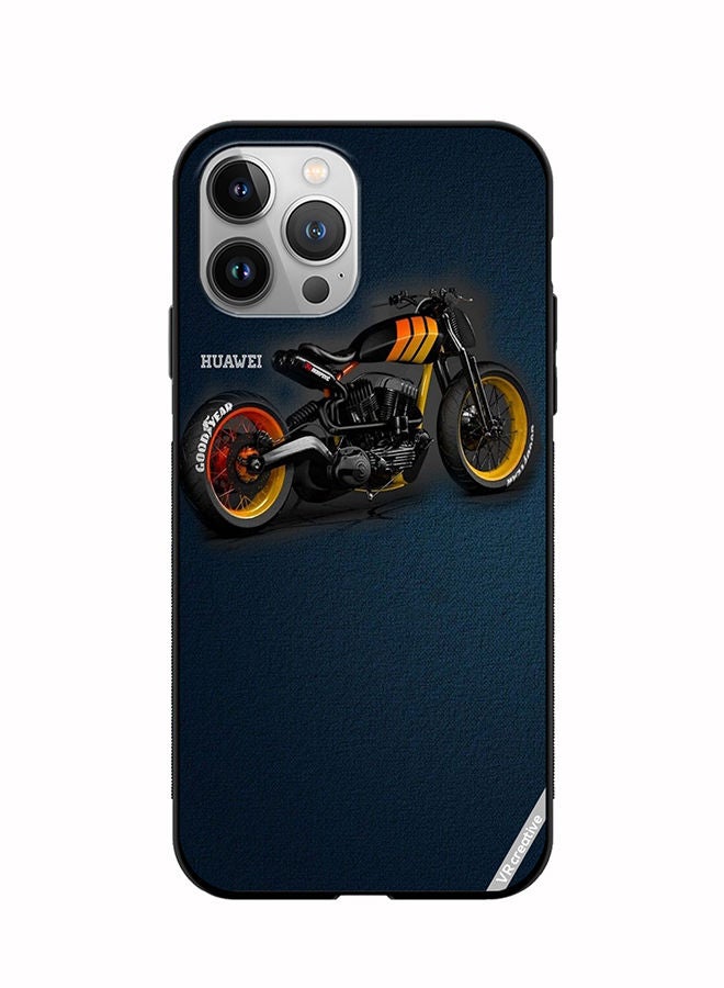 VR CREATIVE Protective Case Cover For Apple iPhone 11 Pro Bike Design Multicolour - Image 1