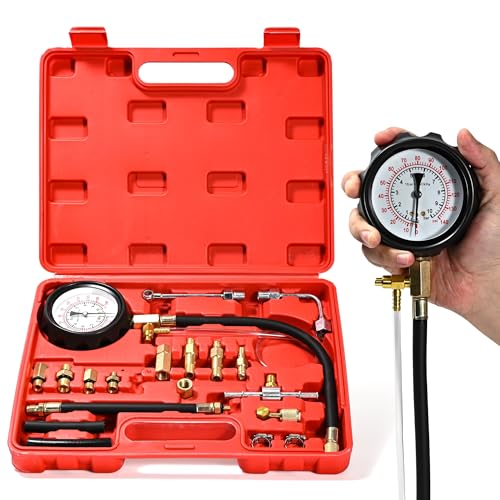 N/P NP Diesel Fuel Pressure Gauge Kit Petrol Fuel Pressure Tester Fuel Injection Pump Diagnostic Tool - Image 1