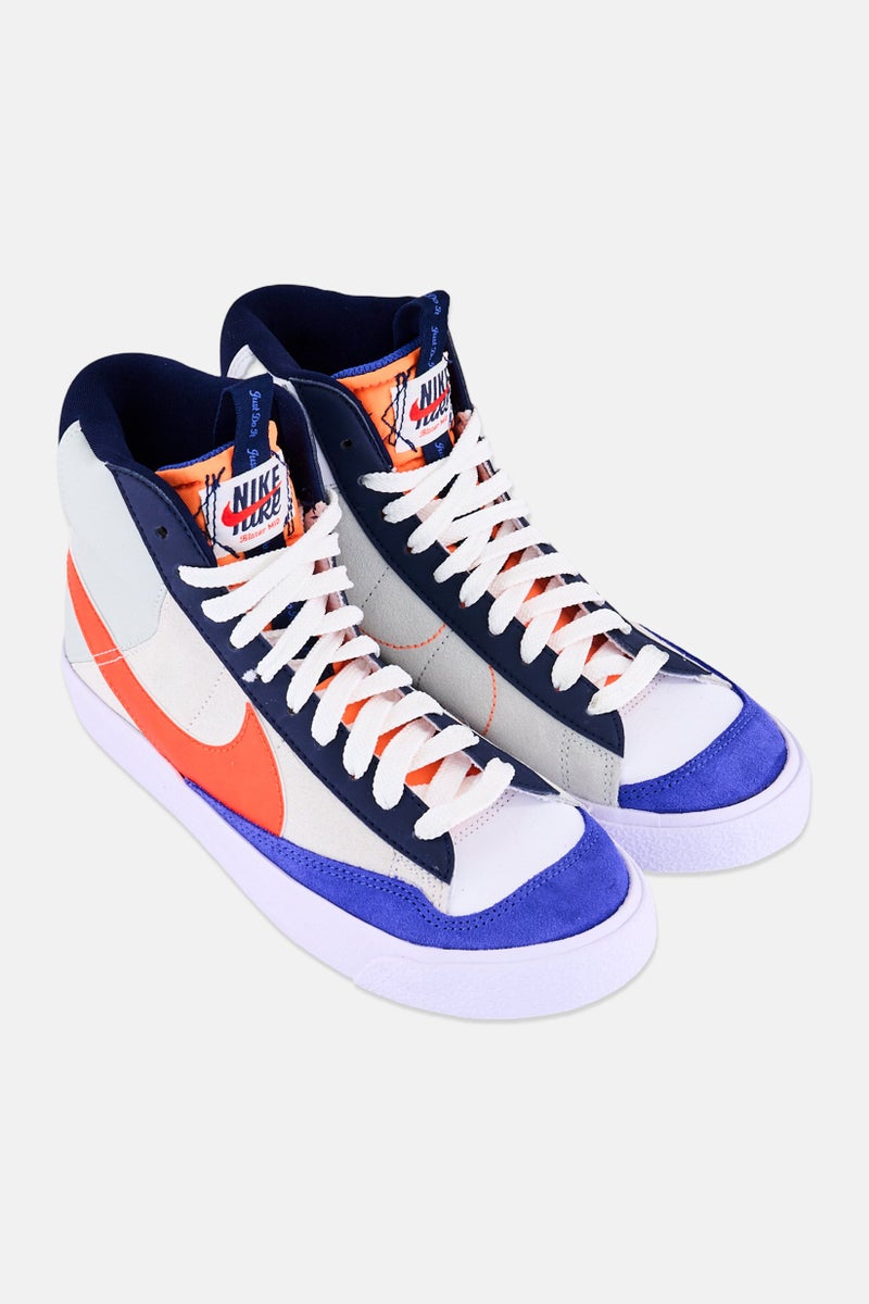 Nike حذاء أولاد كاجوال بليزر ميد 77 سي لاسي أب في الهواء الطلق، متعدد الألوان - Image 2