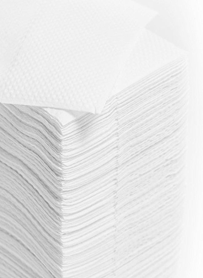 EcoQuality Low Fold Dispenser Napkins, 1-Ply,3 1/2 x 5 in., White 800/pk, Dispenser Napkin Refill, Everyday Napkins, Perfect for Restaurants, Diners, Bodegas & Home - Image 3