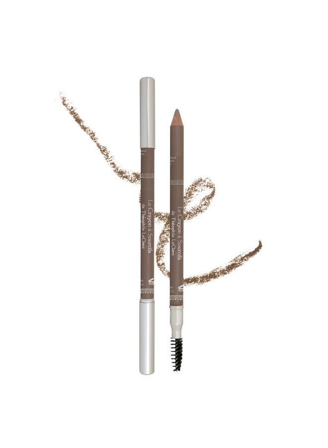 T. LeClerc Eyebrow Pencil With Brush Professional Brow Pen Brow Enhancing Eyeliner Precise Fine Tip Shapes, Defines, Fills, Create Natural Fluffy Brows Spoolie Smokey Eyes Long Lasting (Blond) - Image 1