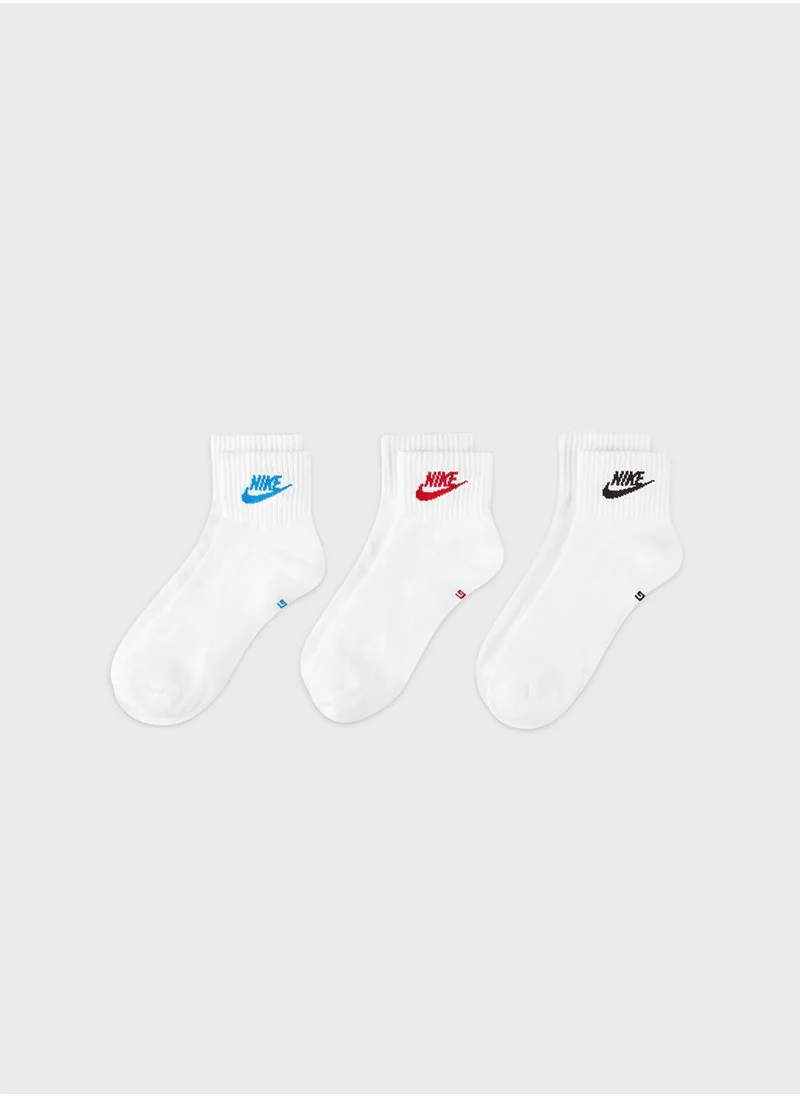 Nike 3 Pack Nsw Everyday Essential Ankle Socks