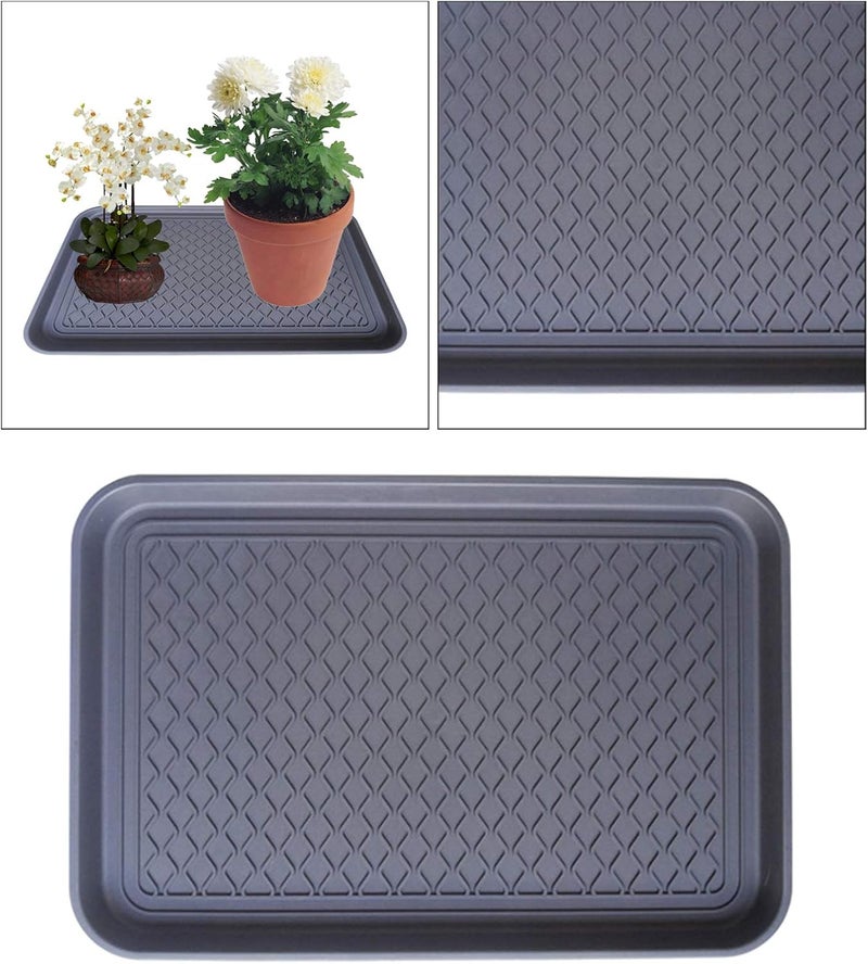 klarakoBoot Tray klarakoWater Resistant Plastic Utility Shoe Mat for Indoor and Outdoor Use in All Seasons klarakoA - Image 4