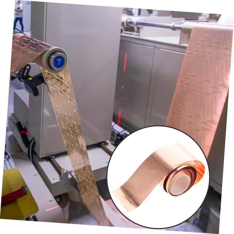 Conductive Copper Foil Sheet Roll 0 1mm Thick Pure Copper Tape For Electrical DIY Projects - Image 5
