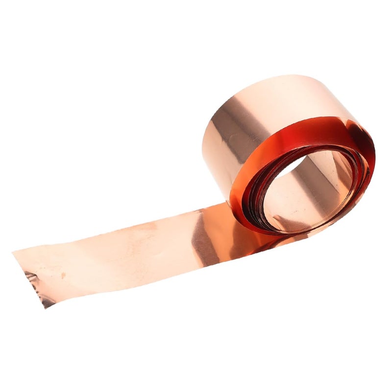 Conductive Copper Foil Sheet Roll 0 1mm Thick Pure Copper Tape For Electrical DIY Projects - Image 2