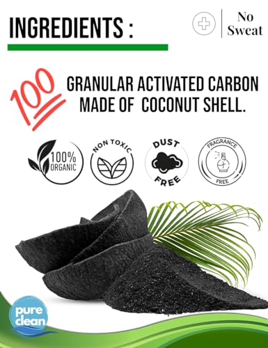 No Sweat Activated Carbon Cat Litter Odour Neutralizer by No Sweat 1 Box 5 Sachets - Image 3
