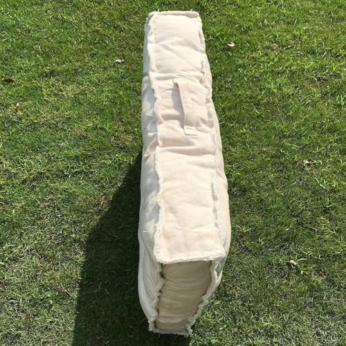 OGFC 809929 Floor Cushions Sitting Pillow, Thick Meditation Pillow for Sitting on Floor，Solid Square Floor Pillow, Yoga Living Room Sofa Balcony Outdoor, 41x23 Inch (Beige) - Image 5