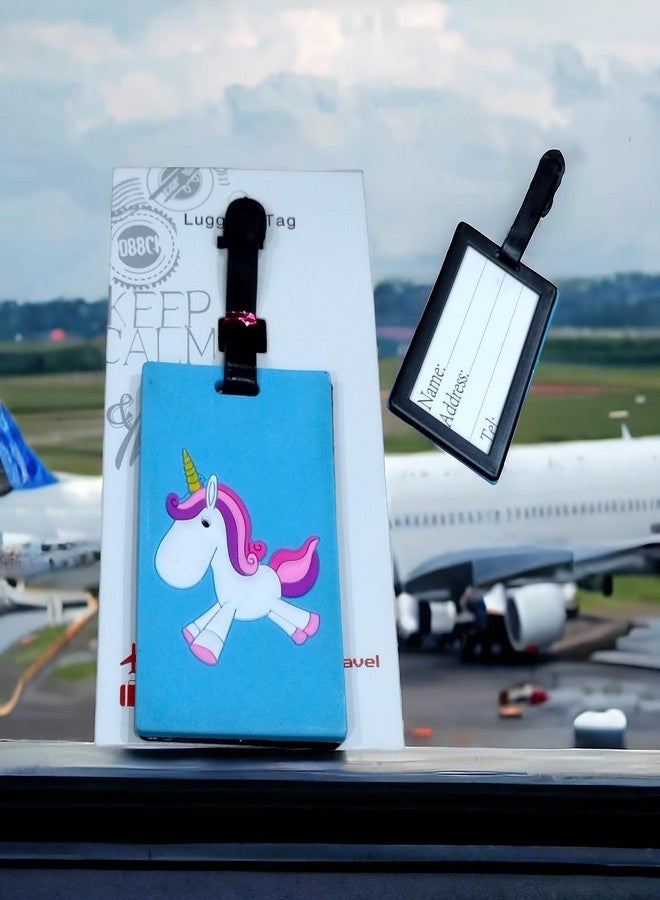 LIGHTER HOUSE Cutest Unicorn Print and Style Design. Bright Color, Easy to Identify Your Luggage - Set of 2 Pcs. - Image 4