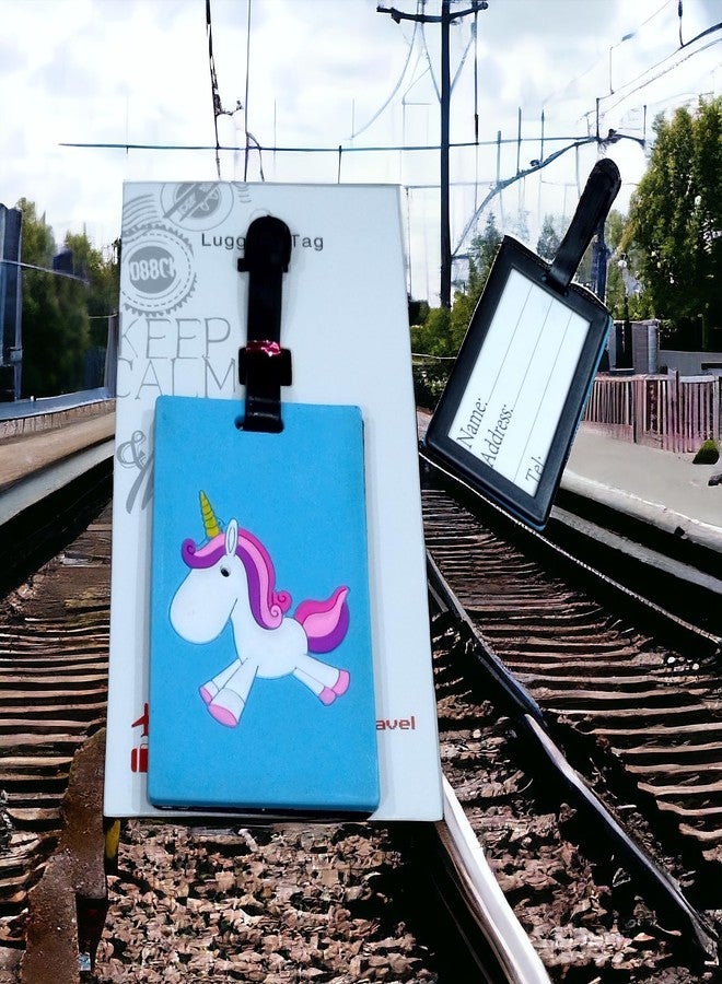 LIGHTER HOUSE Cutest Unicorn Print and Style Design. Bright Color, Easy to Identify Your Luggage - Set of 2 Pcs. - Image 5