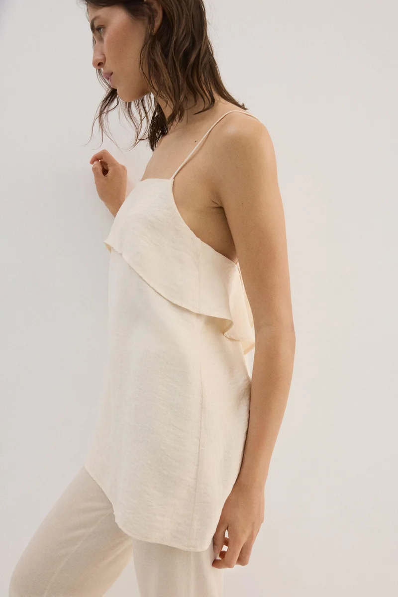 H&M Viscose-blend strappy top