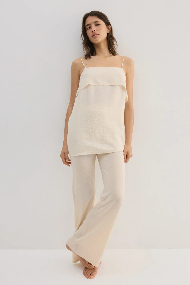 H&M Viscose-blend strappy top