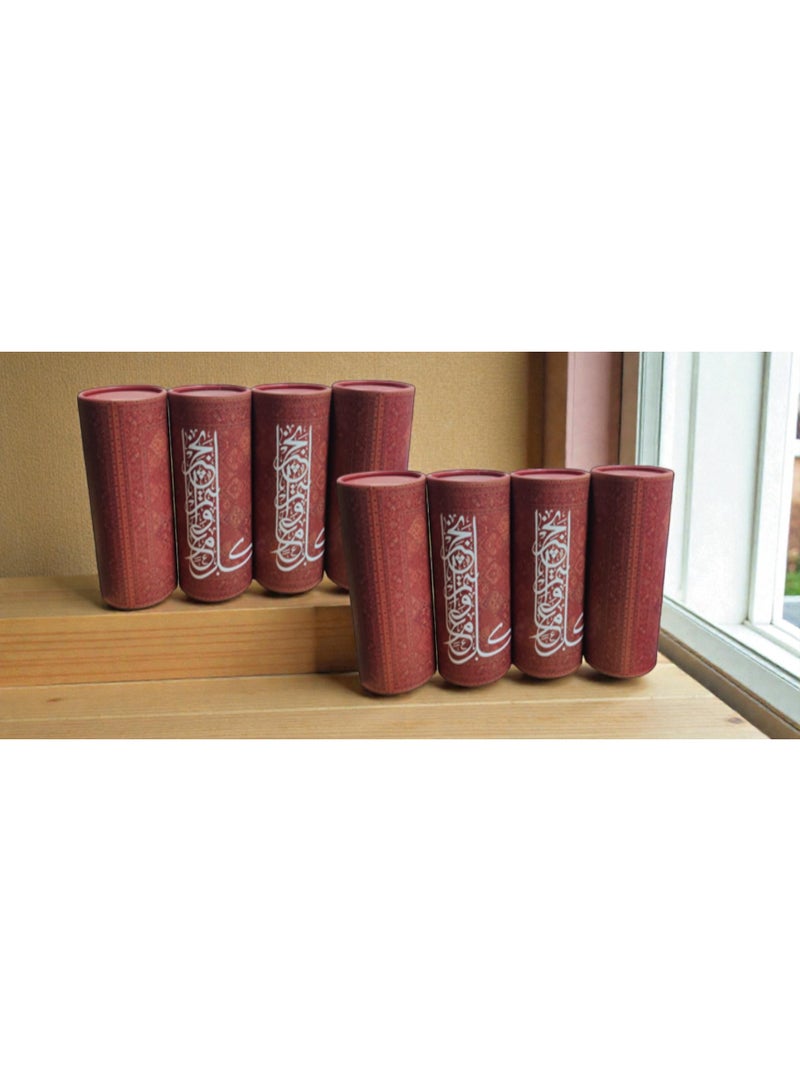 أد 8 علب مناديل ورقية بتصميم رمضاني، تحتوي كل علبة على 40 منديلاً ورقياً ناعماً. - Image 1